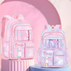 Students Kids Book Bag with Multiple Pockets