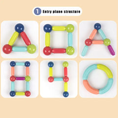 Magnetic Sticks Building Blocks For Kids Early Development