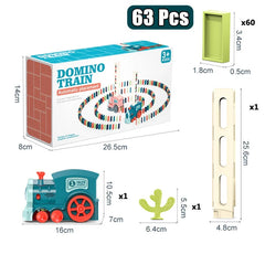 Montessori Domino Train Set Toy
