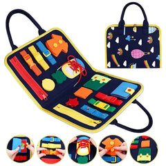 Montessori Toys Busy Board Sensory