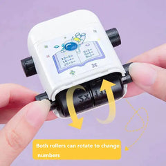 Math Roller Stamp Addition Subtraction