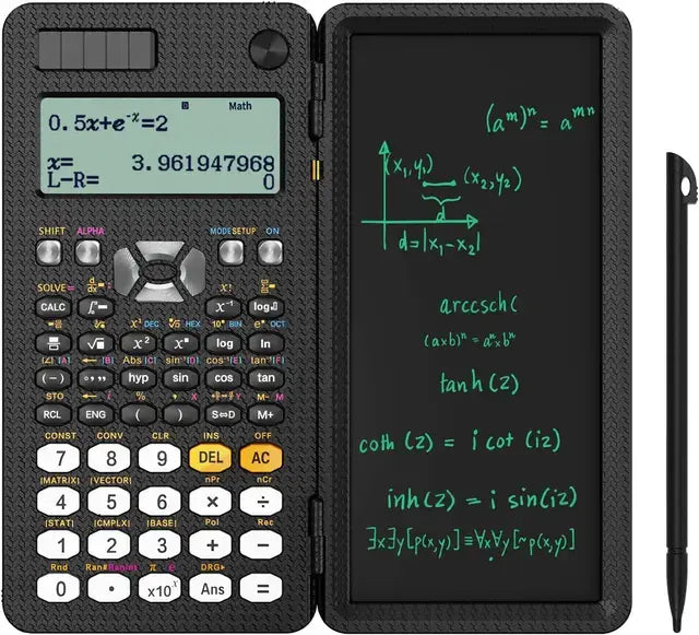 Scientific Calculator With Writing Tablet