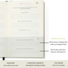 Gratitude Journal Daily Notebook