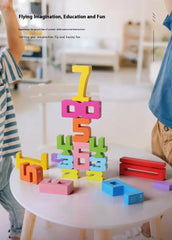 Wooden Number Building Block