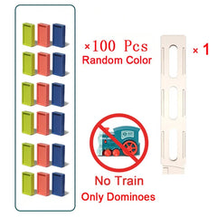 Montessori Domino Train Set Toy