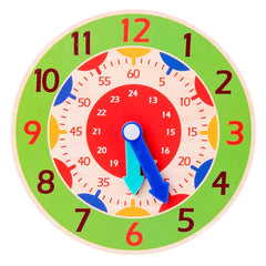 Wooden Cognitive Clock Puzzle