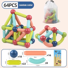 Magnetic Sticks Building Blocks For Kids Early Development